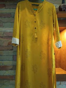 Elegant Yellow Kurta