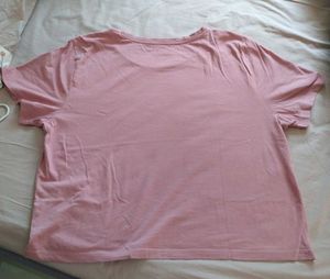 Pink Casual T-Shirt