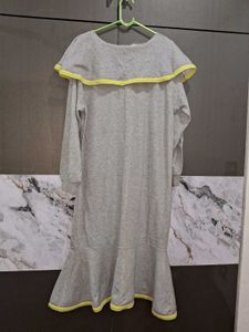 Grey Long Sleeve Top