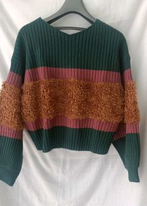 Stylish Colorblock Sweater