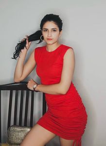 Red bodycon dress