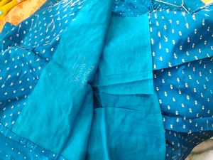 Blue Kurta With Pant