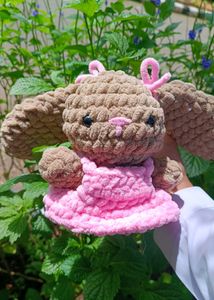 Handmade Crochet Bunny Plush