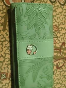 Floral Embossed Wallet