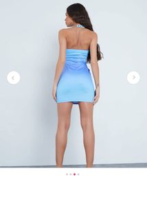 Imported New With Tag Ombre Bodycon Mini Dress