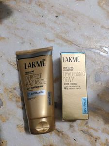 Lakme Radiance Facewash & Dewy Essence - NEW