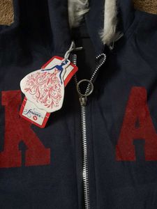 Navy Sweatshirt With Tag