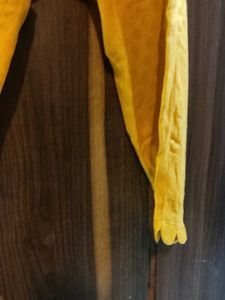 Yellow winter Kurta Set