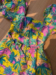 Only Multicoloured Dress With Pockets