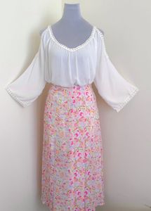 100% LACE COTTON TUNIC