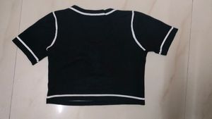 Black Crop Top