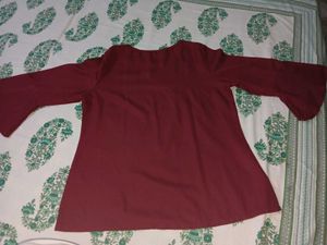 Burgundy FabAlley Top