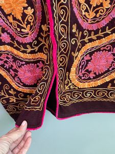 Kashmiri Embroidered Woolen Kurti