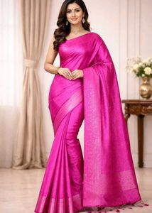 Beautiful magenta saree