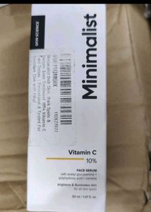 Minimalist Face Serum