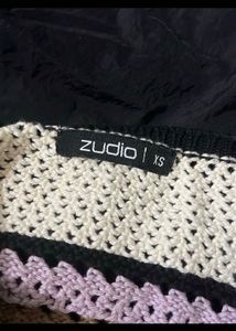 Crochet Striped Tank Top