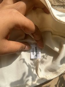 Savana Off White Waist Coat