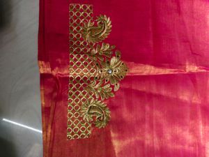 Mission Embroidery Blouse Piece