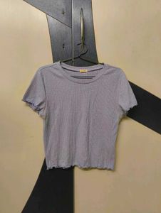 Lavender Crop Top