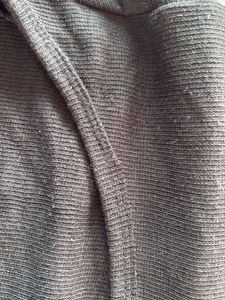 Black Cutout Long Sleeve Bolero Top