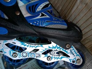 Inline Skates Blue, Like New
