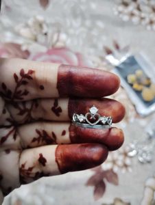 Silver Earrings &amp; Ring Set