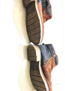 Brown Suede Ankle Boots