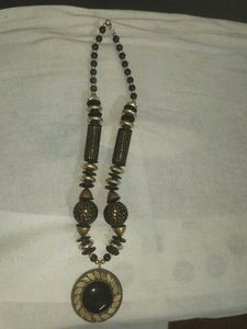 Black And Gold Neck Piece