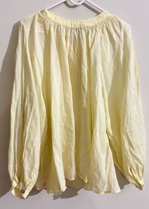 Yellow Long Sleeve Top