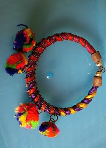 Colorful Pom  Bracelet