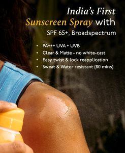 Sunscreen Spray 65spf By ASAYA
