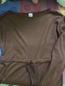 Cute Brown Romper