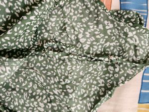 Green Print Cami Tunic (Size m)