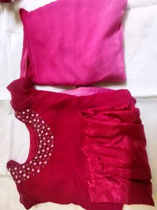 Beautiful dual-shade kurti
