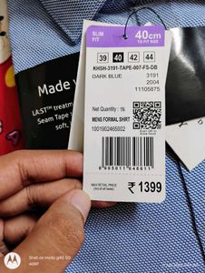 Mens Formal Shirt (Blue 🔵) 👔