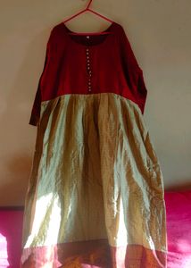 Beautiful Plus Size Anarkali Kurti