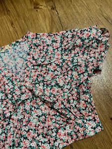 Y2K Floral Crop Top