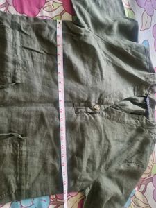 Olive Green M&amp;S tunic Top