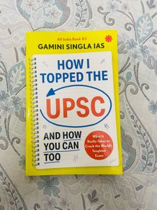 How I Topped UPSC | Self Help Book | Novels