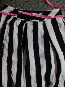 Black and white skirt