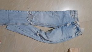 Zara Ripped Denim