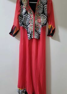 Front Open Indo Western boutique Kurti