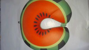 Watermelon U-Shaped Neck Pillow - Travel Comfort