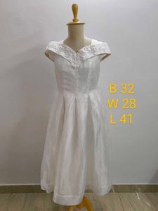 Vintage White Dress