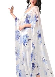 Pink And White Floral Bodycon Dress With Shrug 🥰