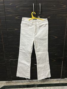 Ether White Denim Jeans