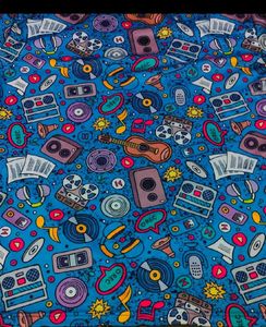 Beautiful Doodle Lycra Tshirt