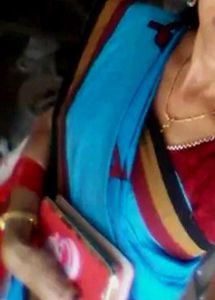 Blue Silk Saree and Blouse Set