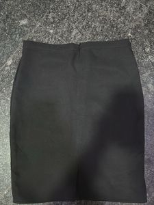 Black Straight Skirt