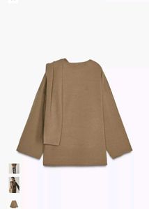 New ZARA Scarf + Sweater